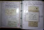 1840-1900 Divers comprenant : Classeur de Bureau contenant