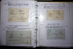 1840-1900 Divers comprenant : Classeur de Bureau contenant