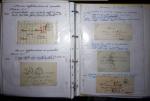1840-1900 Divers comprenant : Classeur de Bureau contenant