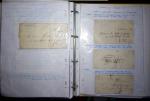 1840-1900 Divers comprenant : Classeur de Bureau contenant