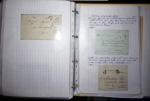 1840-1900 Divers comprenant : Classeur de Bureau contenant