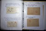 1840-1900 Divers comprenant : Classeur de Bureau contenant