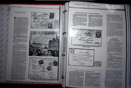1840-1900 Divers comprenant : Classeur de Bureau contenant