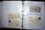 1840-1900 Divers comprenant : Classeur de Bureau contenant