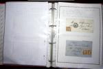 1840-1900 Divers comprenant : Classeur de Bureau contenant