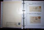 1840-1900 Divers comprenant : Classeur de Bureau contenant