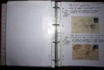 1840-1900 Divers comprenant : Classeur de Bureau contenant