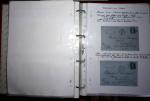 1840-1900 Divers comprenant : Classeur de Bureau contenant