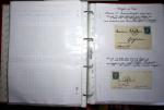 1840-1900 Divers comprenant : Classeur de Bureau contenant