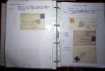 1840-1900 Divers comprenant : Classeur de Bureau contenant