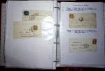 1840-1900 Divers comprenant : Classeur de Bureau contenant