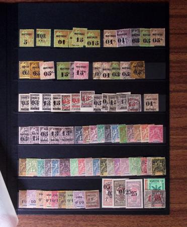 1859-1940, Exceptionnelle collection des COLONIES FRANCAISES