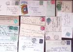 1821-1960, Lot de centaines de lettres allant de la