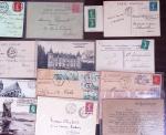 1821-1960, Lot de centaines de lettres allant de la