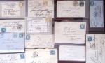 1821-1960, Lot de centaines de lettres allant de la
