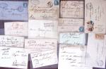 1821-1960, Lot de centaines de lettres allant de la