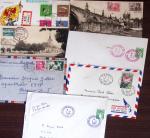 1821-1960, Lot de centaines de lettres allant de la