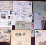 1821-1960, Lot de centaines de lettres allant de la