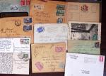1821-1960, Lot de centaines de lettres allant de la