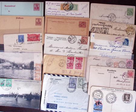 1821-1960, Lot de centaines de lettres allant de la