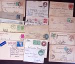 1821-1960, Lot de centaines de lettres allant de la