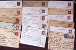 1821-1960, Lot de centaines de lettres allant de la