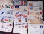 1821-1960, Lot de centaines de lettres allant de la
