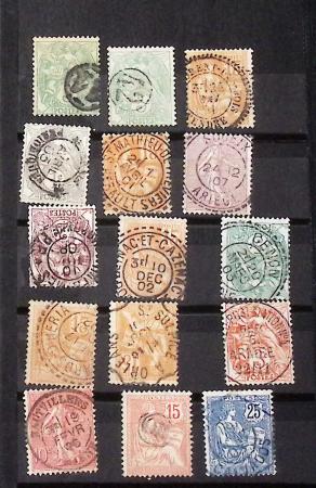 1849-1930 OBLITERATIONS, ensemble spécialisé dans 11