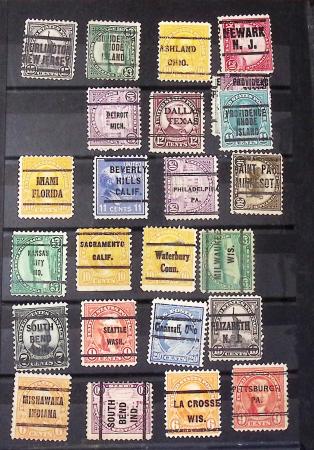 1849-1930 OBLITERATIONS, ensemble spécialisé dans 11