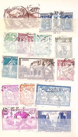 1849-1930 OBLITERATIONS, ensemble spécialisé dans 11