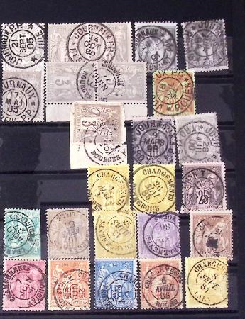 1849-1930 OBLITERATIONS, ensemble spécialisé dans 11