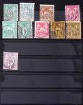 1849-1930 OBLITERATIONS, ensemble spécialisé dans 11