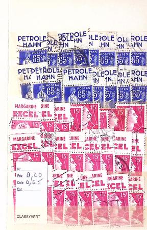 1849-1930 OBLITERATIONS, ensemble spécialisé dans 11