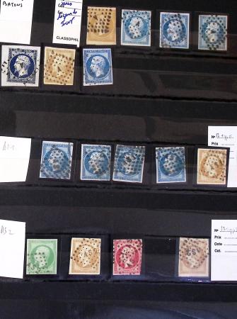 1849-1930 OBLITERATIONS, ensemble spécialisé dans 11
