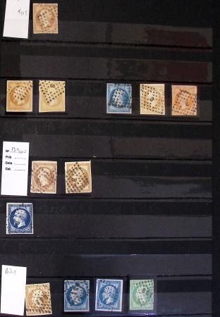 1849-1930 OBLITERATIONS, ensemble spécialisé dans 11