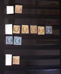 1849-1930 OBLITERATIONS, ensemble spécialisé dans 11