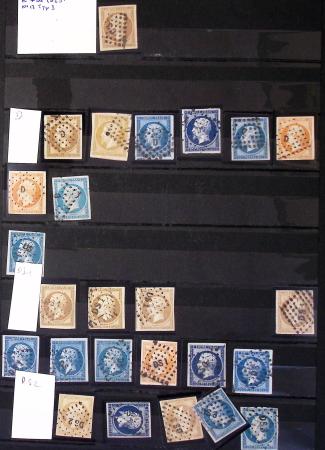 1849-1930 OBLITERATIONS, ensemble spécialisé dans 11