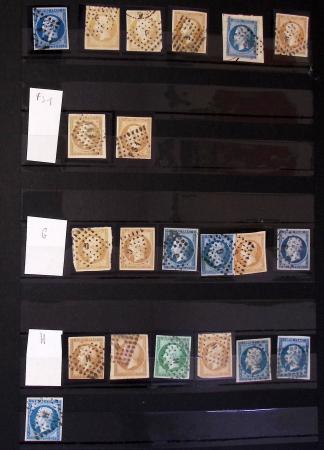 1849-1930 OBLITERATIONS, ensemble spécialisé dans 11