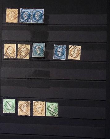 1849-1930 OBLITERATIONS, ensemble spécialisé dans 11