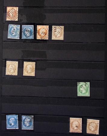 1849-1930 OBLITERATIONS, ensemble spécialisé dans 11