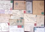 1830-1920, Lot de centaines de lettres avec une prédominance