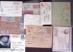 1830-1920, Lot de centaines de lettres avec une prédominance