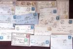 1830-1920, Lot de centaines de lettres avec une prédominance