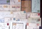 1830-1920, Lot de centaines de lettres avec une prédominance
