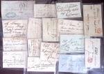 1830-1920, Lot de centaines de lettres avec une prédominance