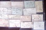 1830-1920, Lot de centaines de lettres avec une prédominance