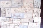 1830-1920, Lot de centaines de lettres avec une prédominance
