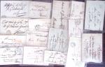 1830-1920, Lot de centaines de lettres avec une prédominance