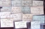 1830-1920, Lot de centaines de lettres avec une prédominance