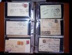 1772-1930, Ensemble de lettres en 13 classeurs de différentes